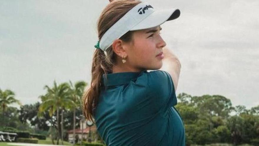 La nieta de Donald Trump debuta como golfista profesional