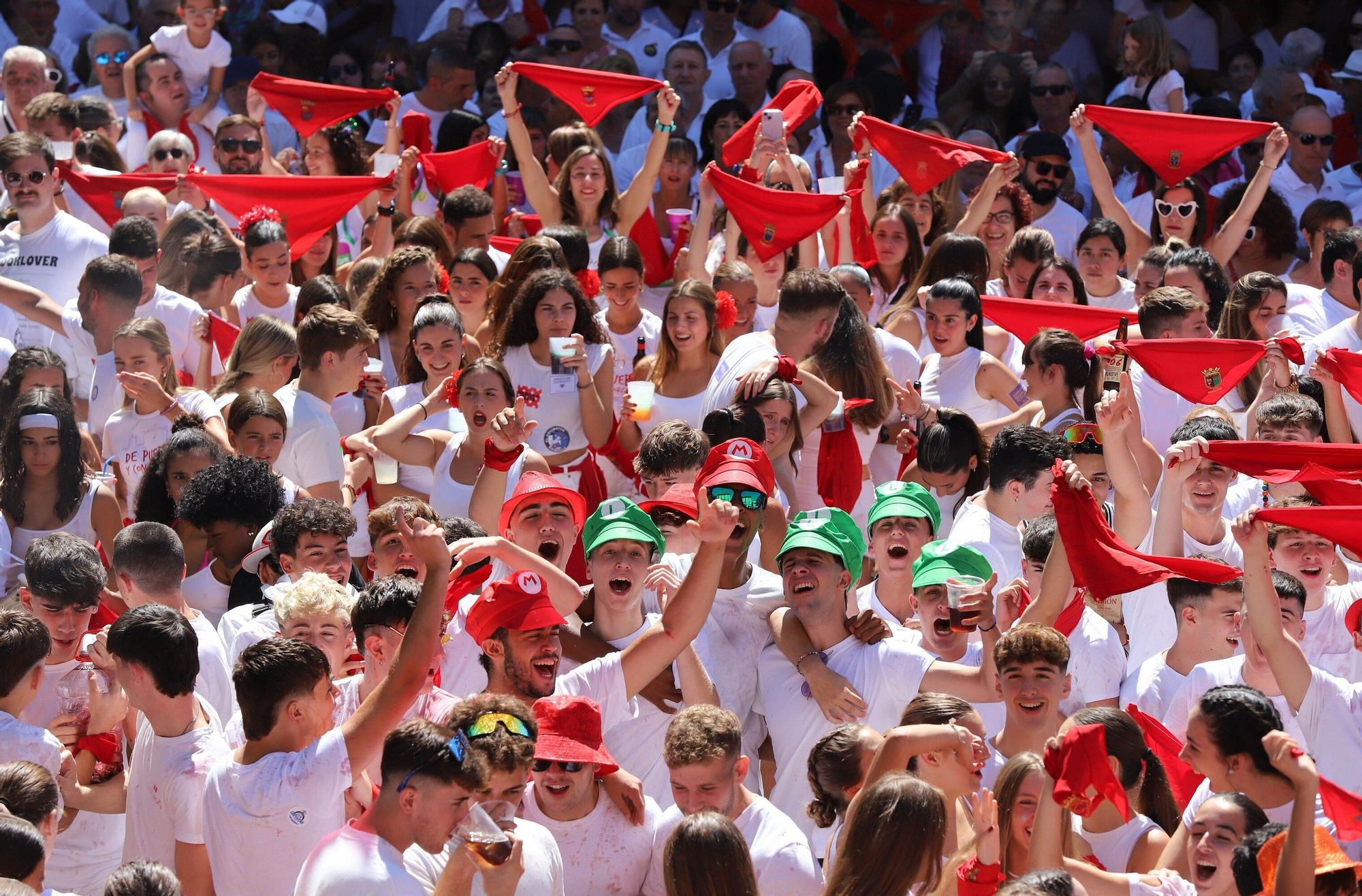 Fotos del cohete de Marcilla