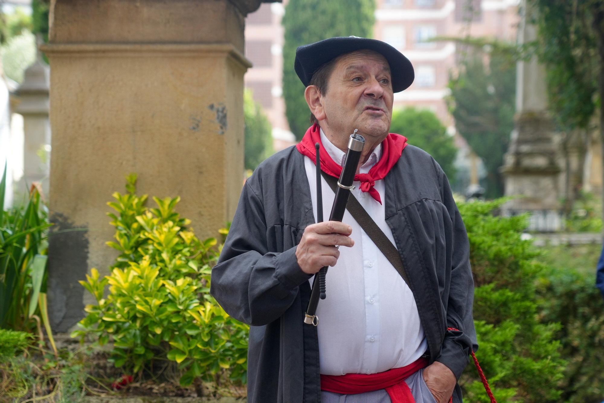 En imágenes: Homenaje y recuerdo a los blusas y las neskas que ya no están