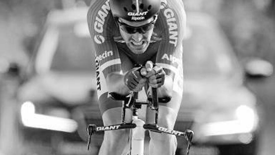 Tom Dumoulin, primer líder de la Vuelta a Suiza