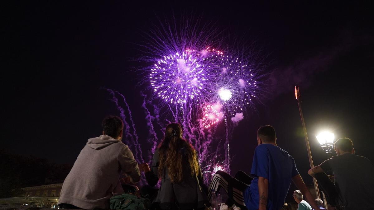 Fuegos Artificiales en Aste Nagusia 2024