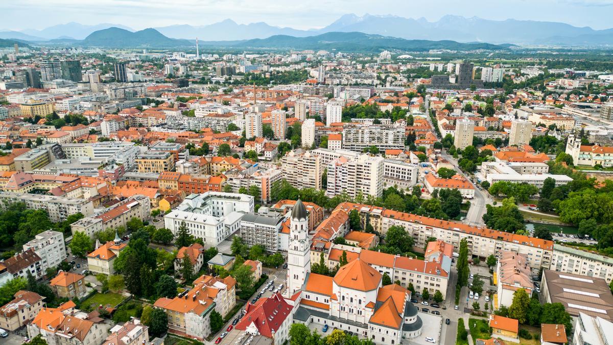 Ljubljana, capital de Eslovenia