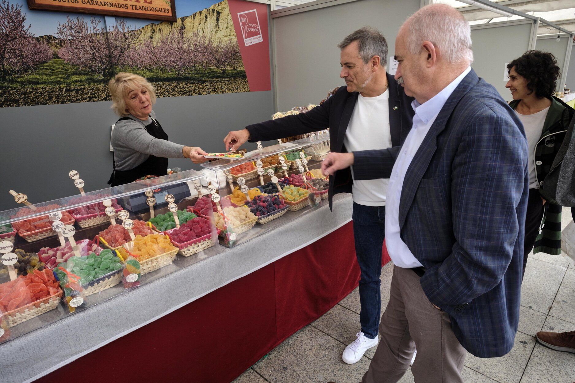 Fotos de la inauguración Feria de la Artesanía de Navarra en Pamplona