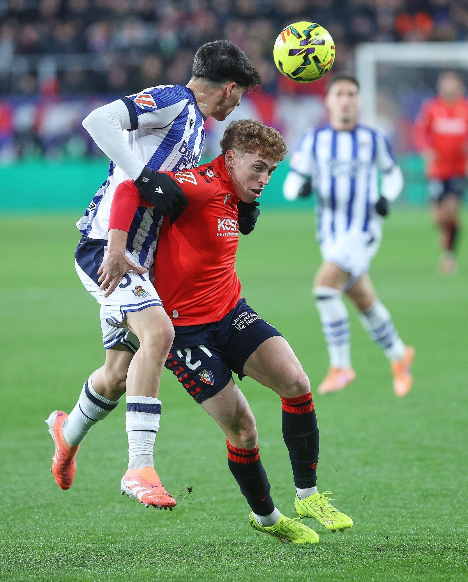 Osasuna - Real Sociedad, en las fotos de Oskar Montero