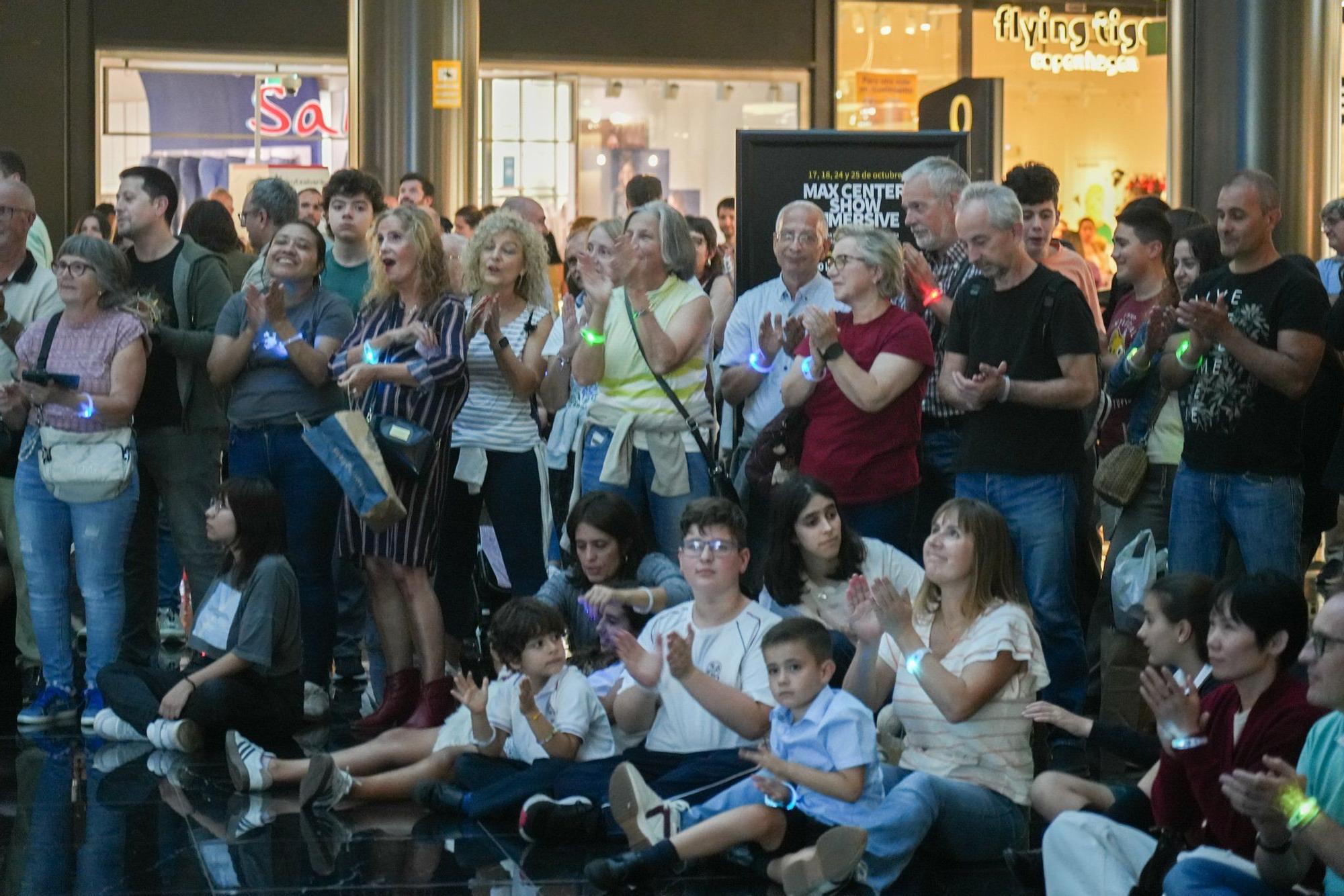 Es la primera vez que un centro comercial estrena un espectáculo de este tipo.