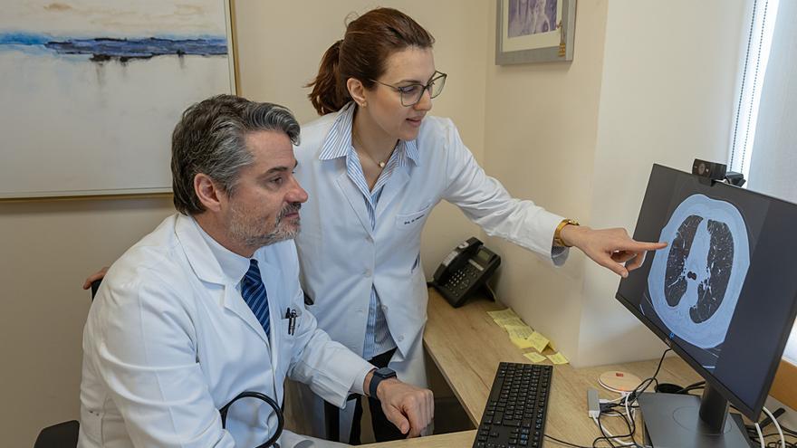 Pacientes con cáncer de pulmón y EPOC sobreviven más si tienen enfisema, según un estudio de la Clínica Universidad de Navarra