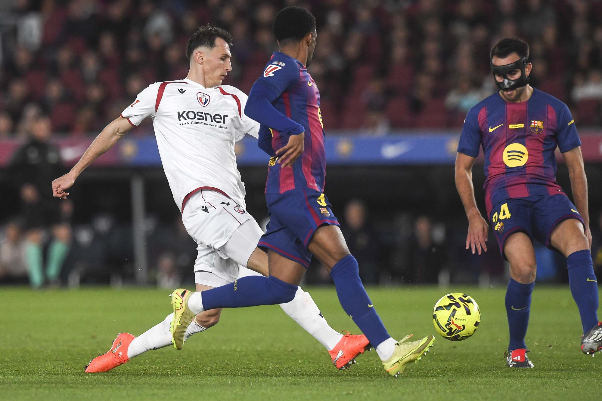 Mejores imágenes del Barcelona-Osasuna