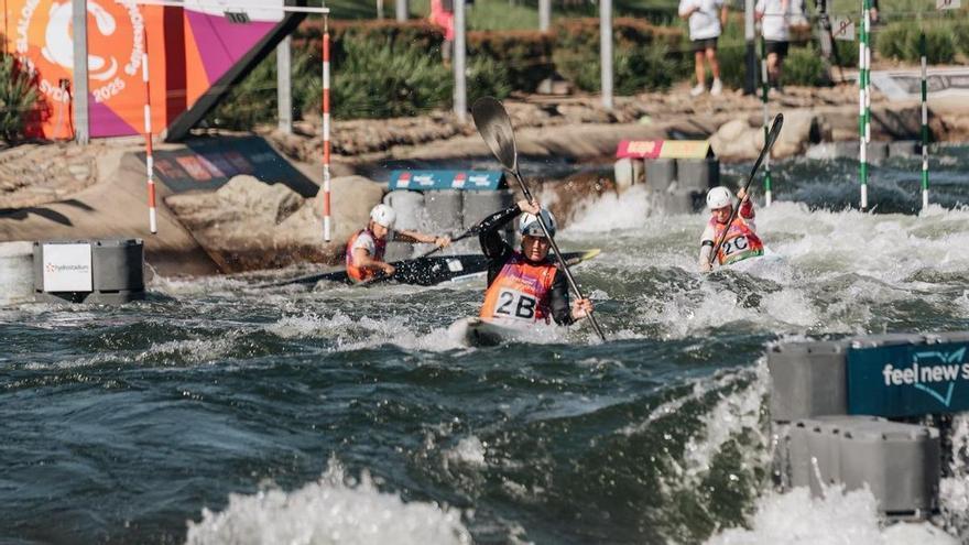 Maialen Chourraut, Leire Goñi y Laia Sorribes rozan el bronce en el Mundial de K1 femenino