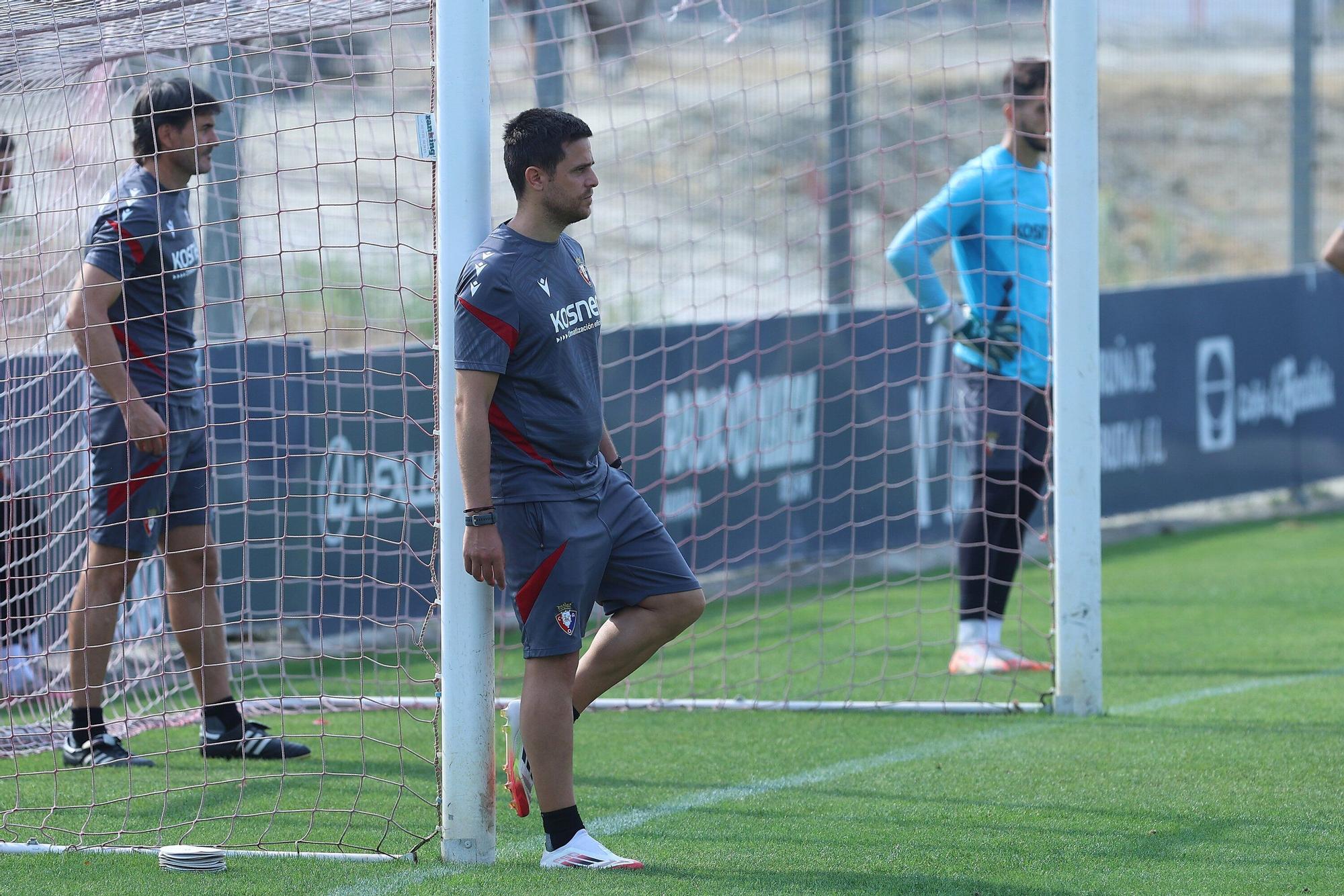 Fotos del entrenamiento de Osasuna del domingo 17 de agosto