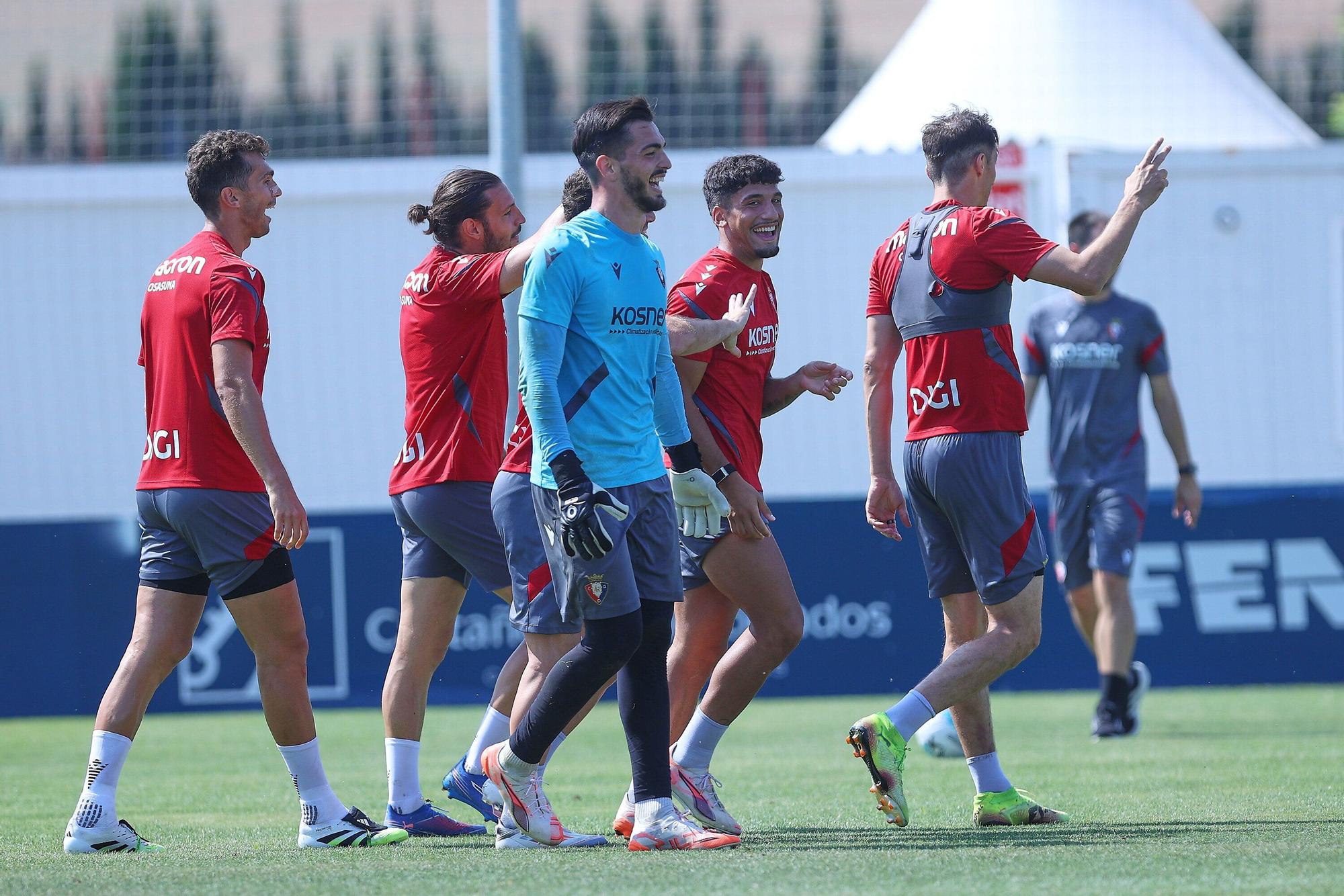 Entrenamiento de Osasuna (18/07/2025)