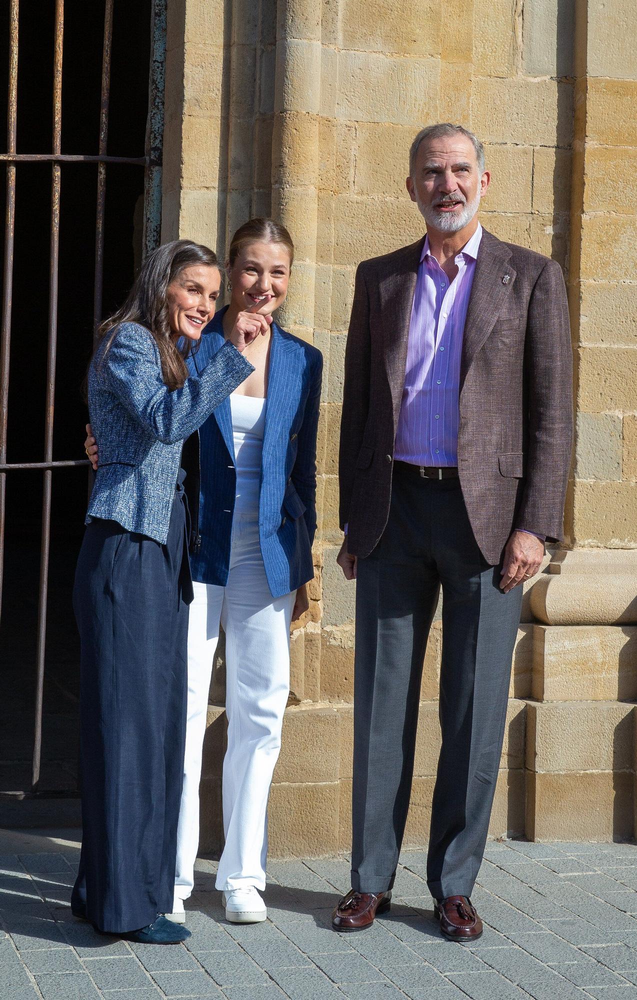Fotos de la visita de los Reyes a Olite y Tudela