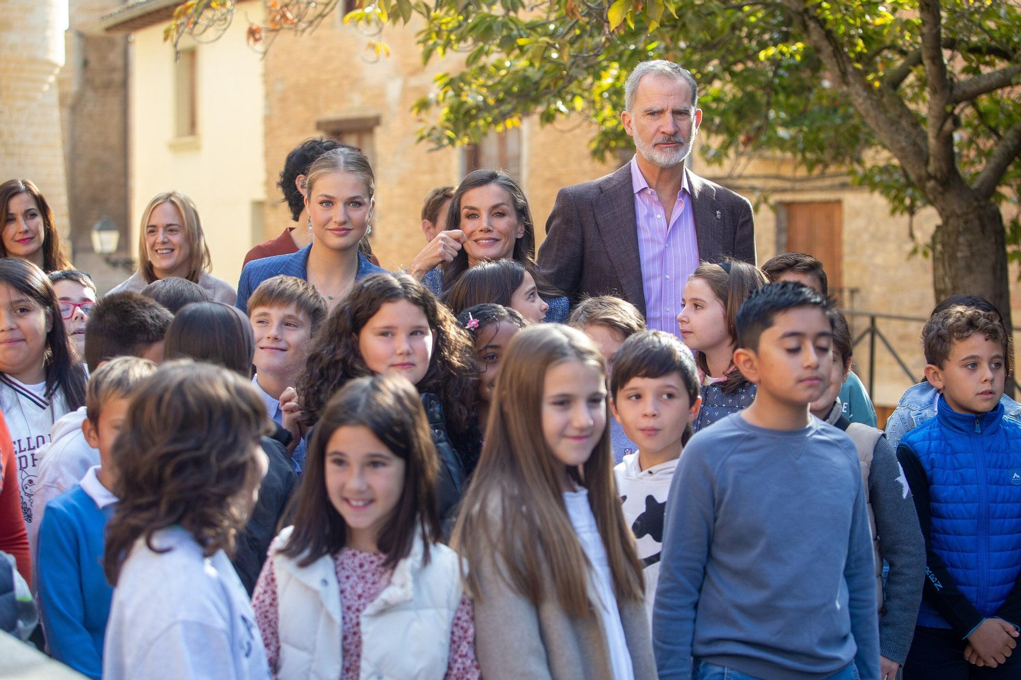 Fotos de la visita de los Reyes a Olite y Tudela