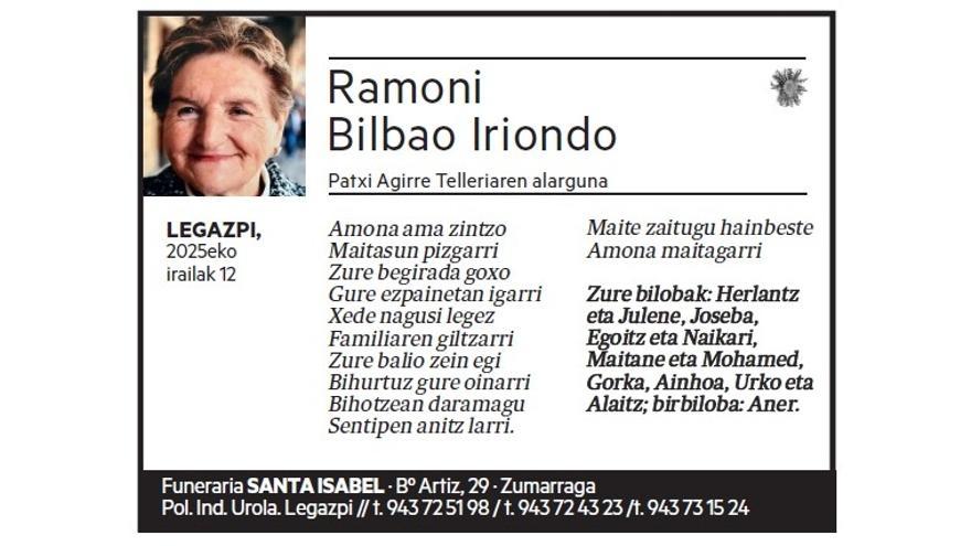 RAMONI BILBAO IRIONDO