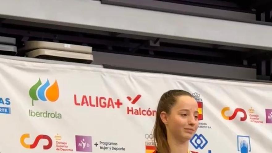 Naroa Ayerdi conquista el oro en el Campeonato de España de Kárate