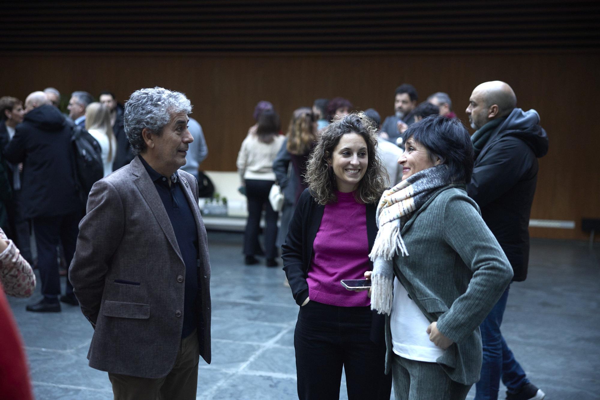 Fotos del pleno del Parlamento de Navarra del 27 de noviembre