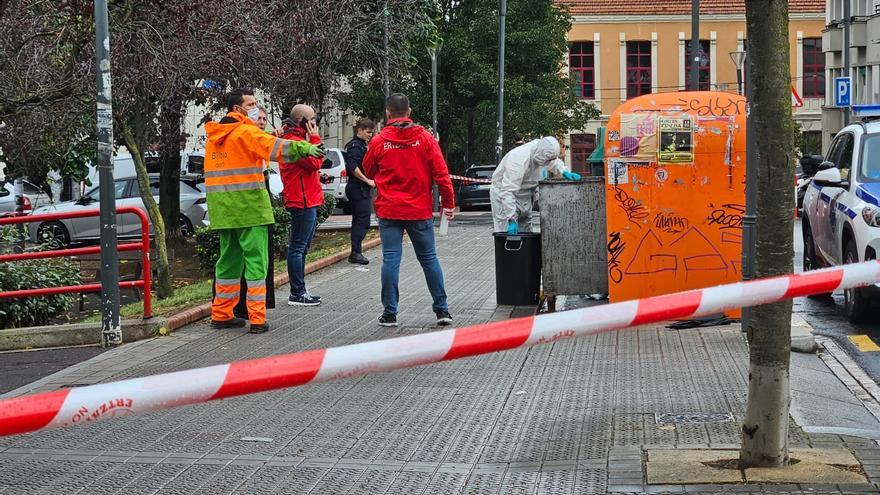 En imágenes: Matan a una persona con arma blanca en Bilbao