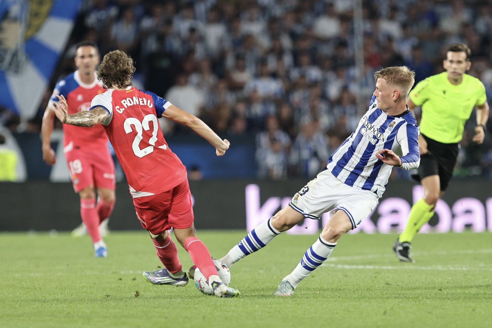 [Fotos] Partido loco en Anoeta de la Real Sociedad y el Espanyol