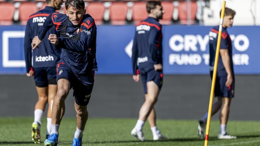 Fotos del entrenamiento de Osasuna (25/10/2026)