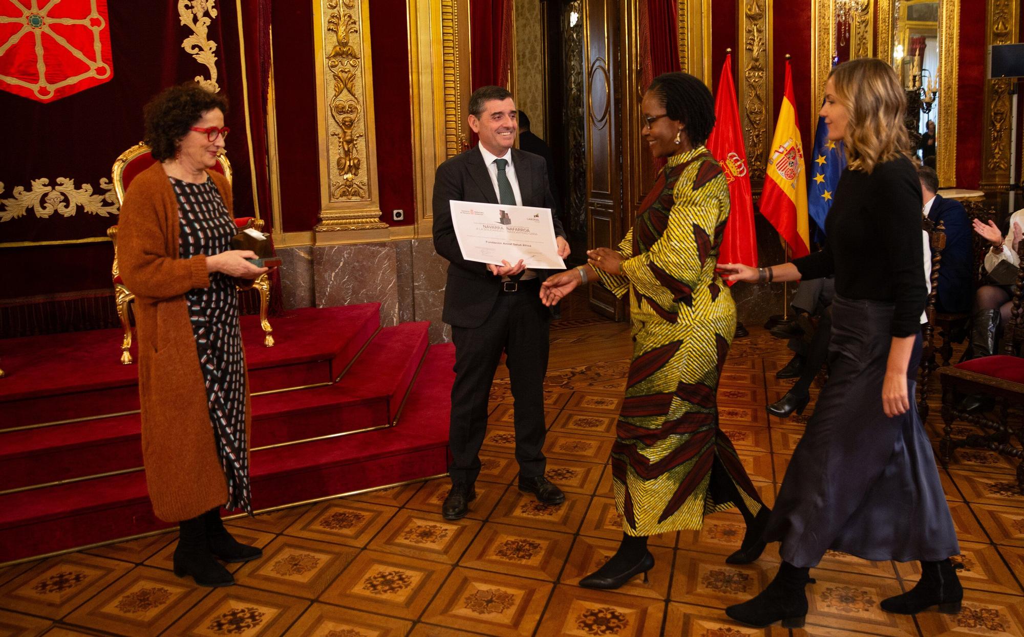 XXII Premio Internacional Navarra a la Solidaridad a la Fundación Amref Salud África