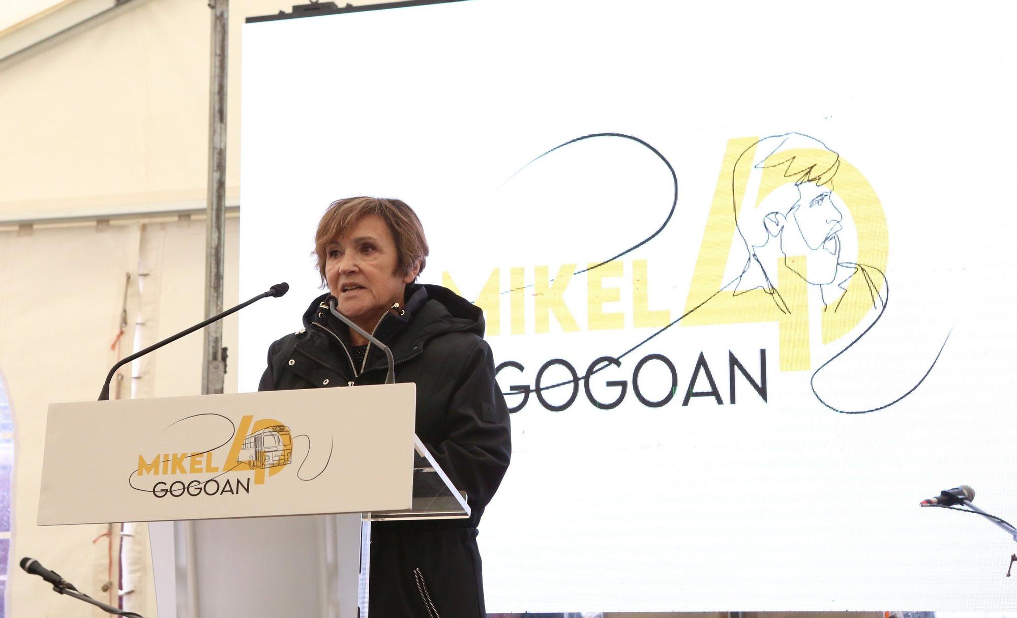 Fotos del homenaje a Mikel Zabalza en el 40 aniversario de su muerte tras ser detenido por la Guardia Civil