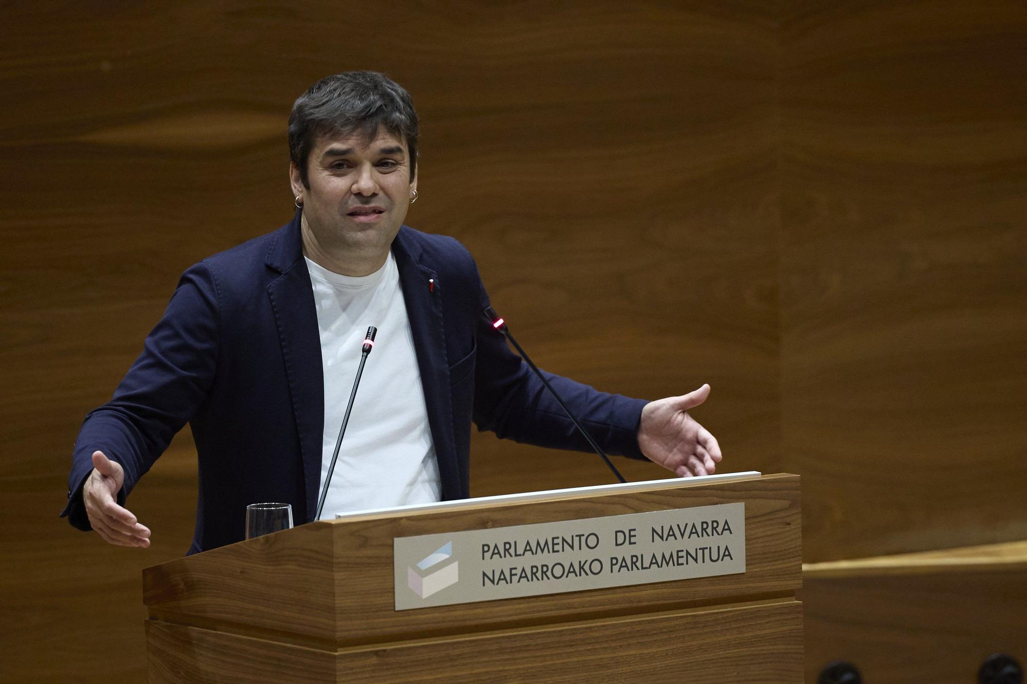 Fotos del pleno del Parlamento de Navarra del jueves 30 de octubre
