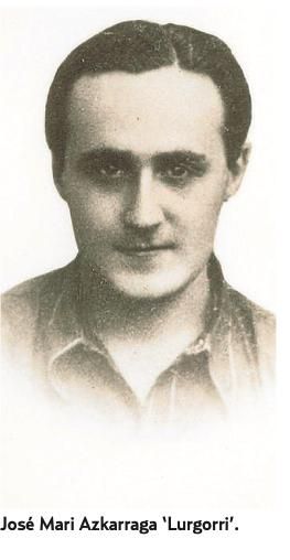 José María Azcarraga Mozo “Lurgorri”. Comisario del Batallón Ariztimuño. Fusilado