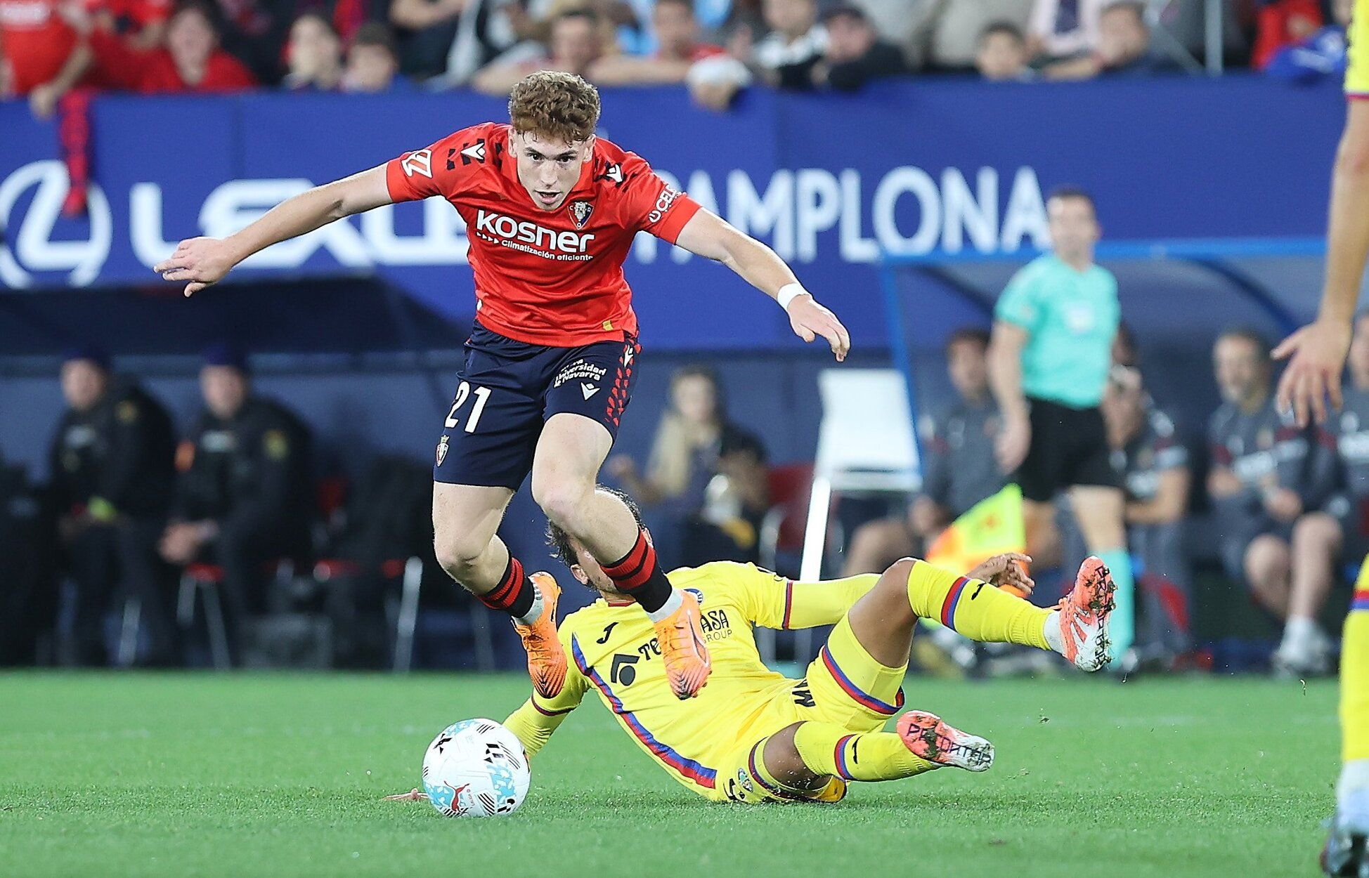 Fotos del Osasuna-Getafe en El Sadar