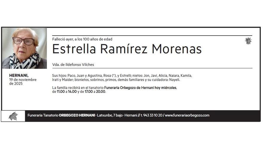 ESTRELLA RAMIREZ MORENAS