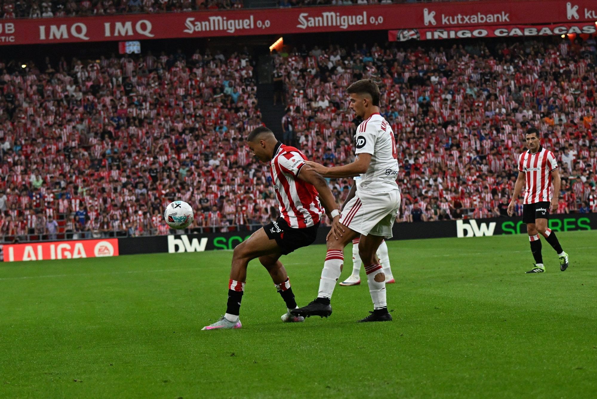 El Athletic-Sevilla, en imágenes