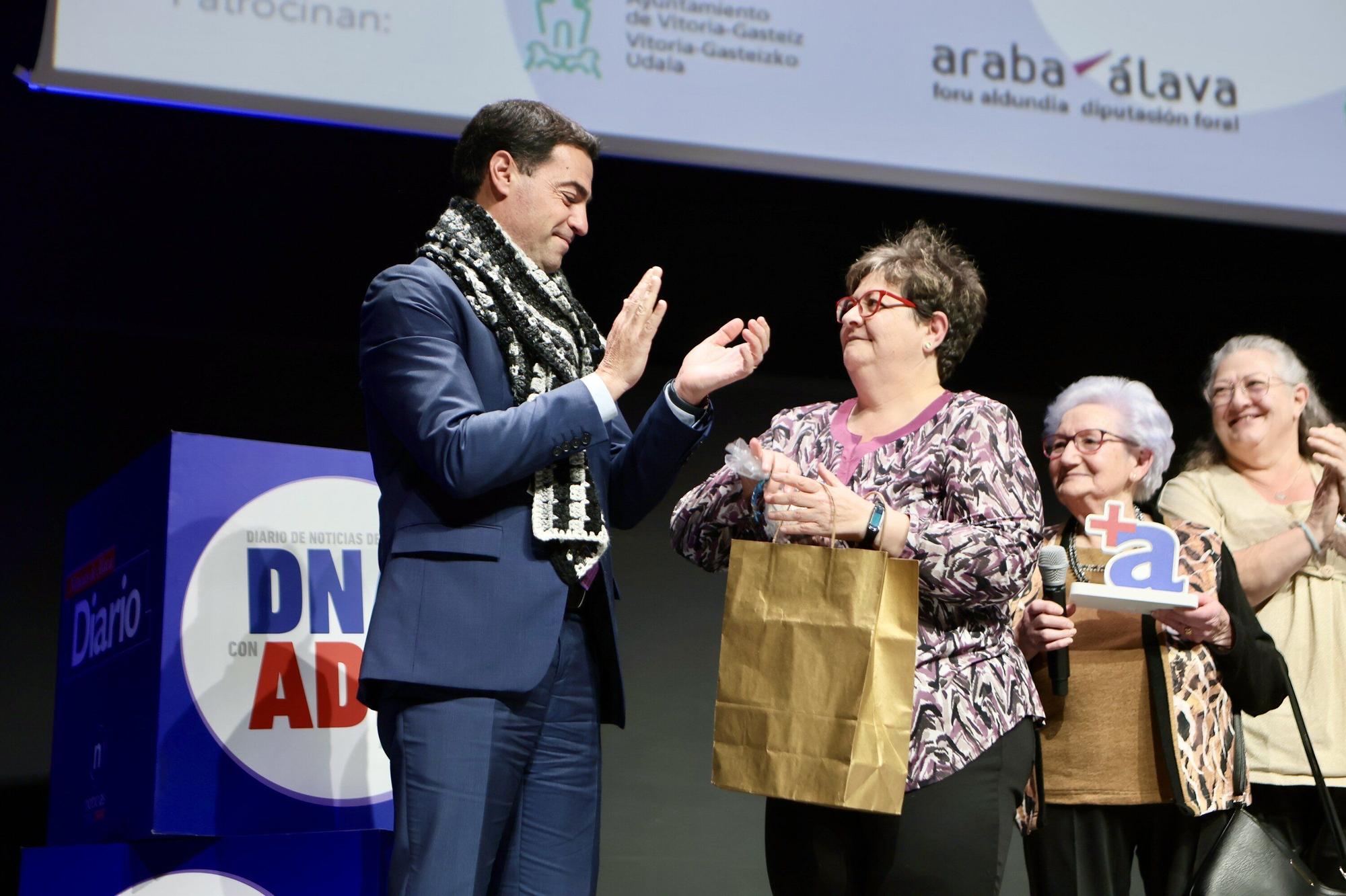 En imágenes: Así ha sido la entrega de los Premios +Álava Sariak