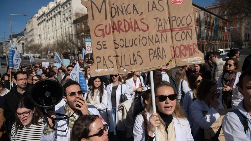 El comité de huelga de los médicos mantiene "intacto" el calendario de paros