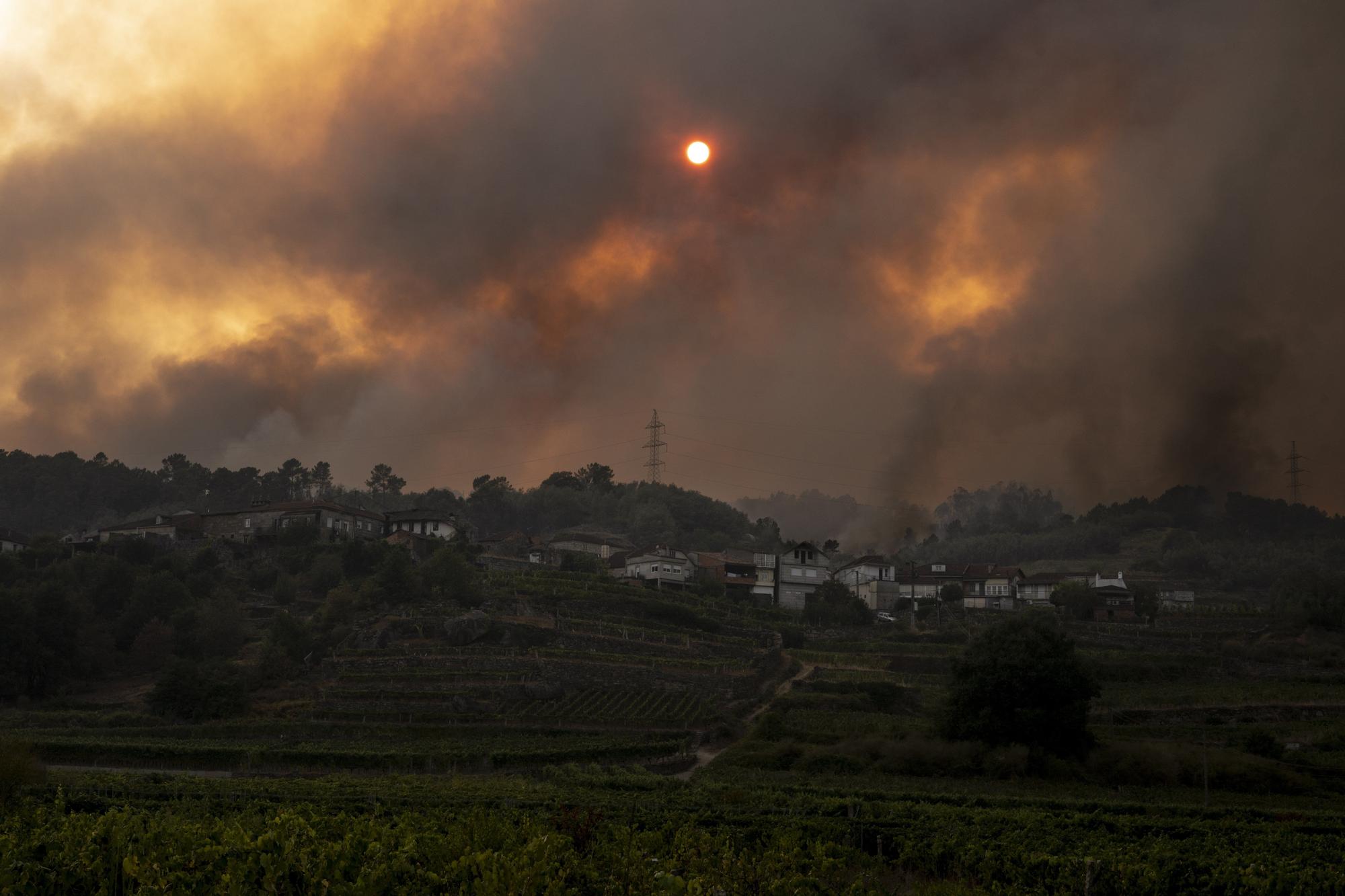 Semana negra de incendios: Cuatro muertos y 120.000 hectáreas quemadas
