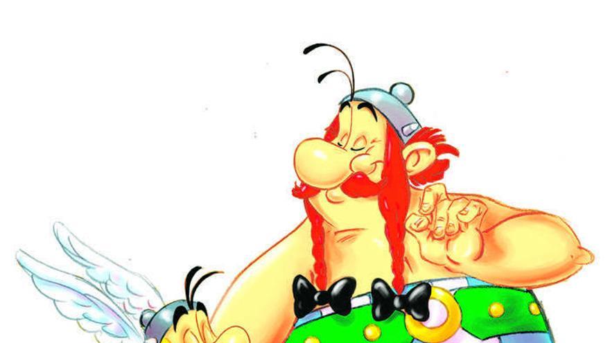 Imagen de los dibujos de cómic Astérix y Obélix.