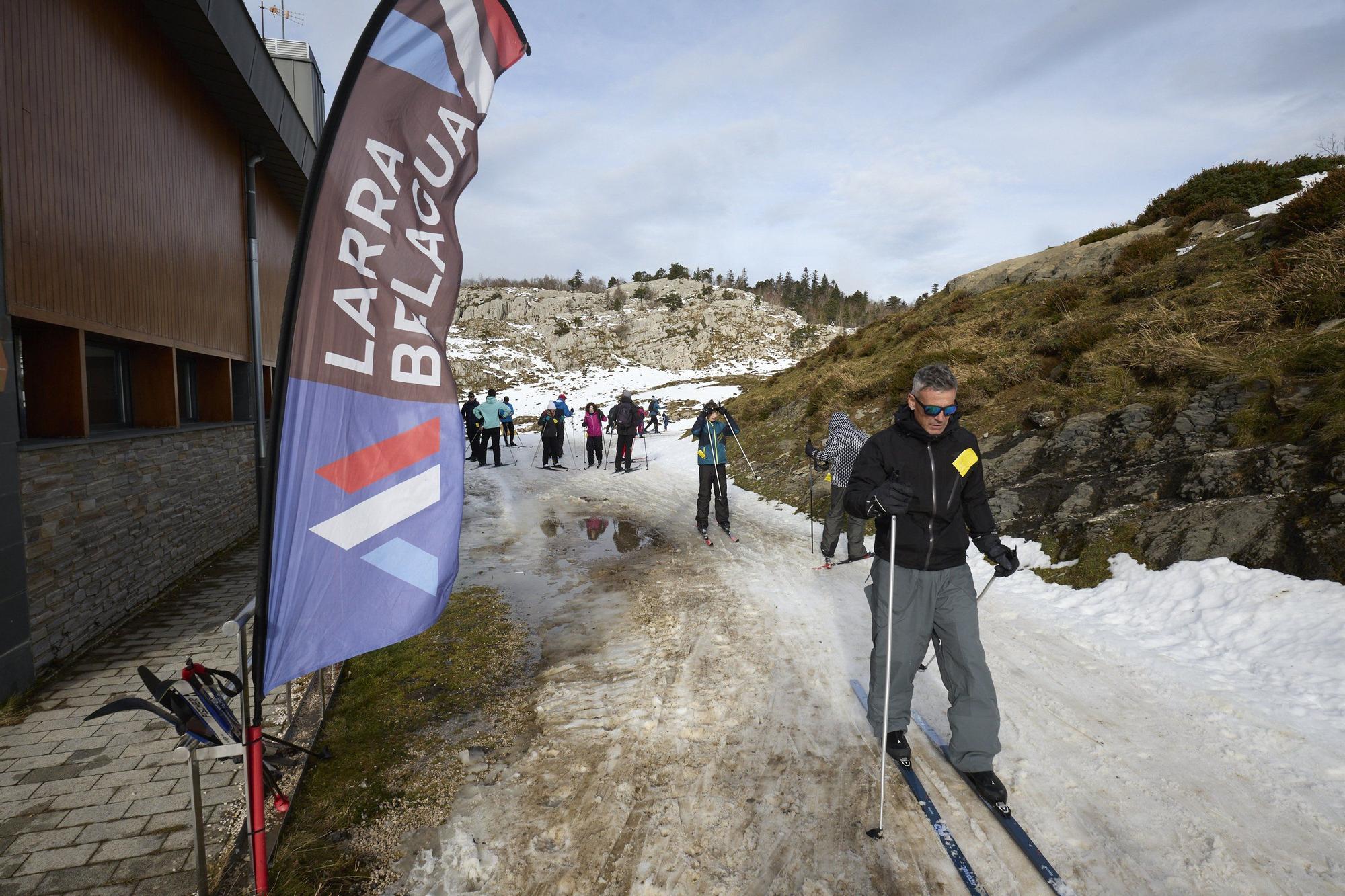 Día de nieve en Belagua