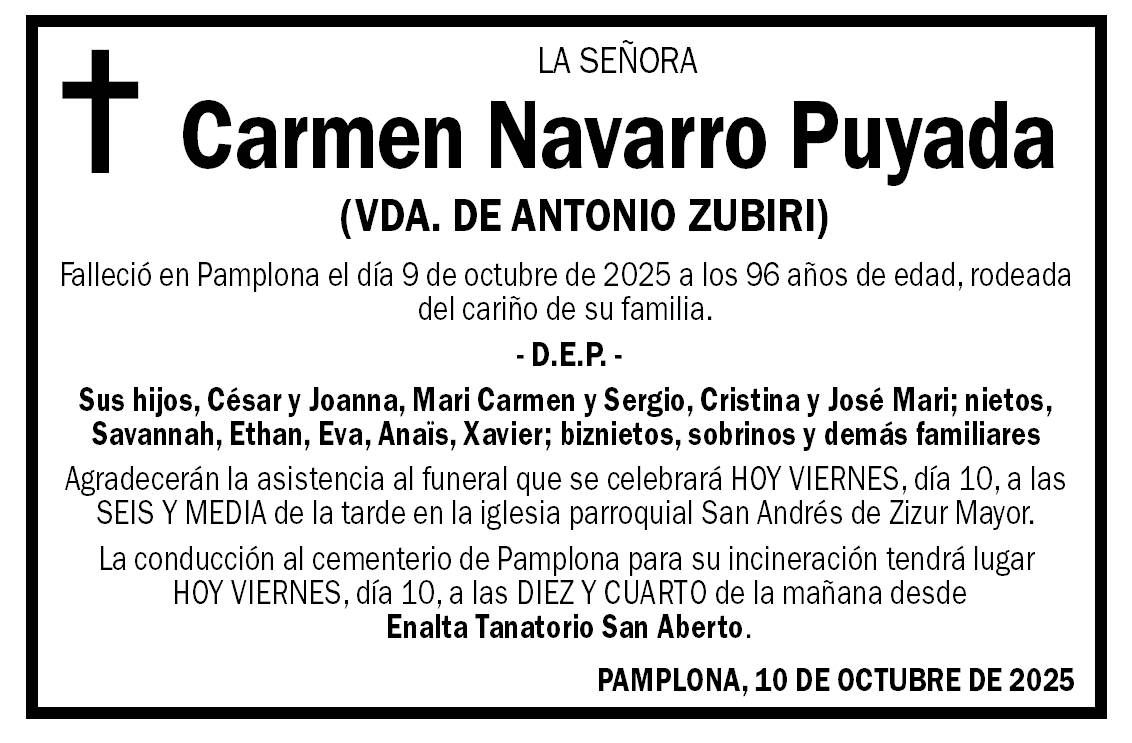 Carmen Navarro Puyada