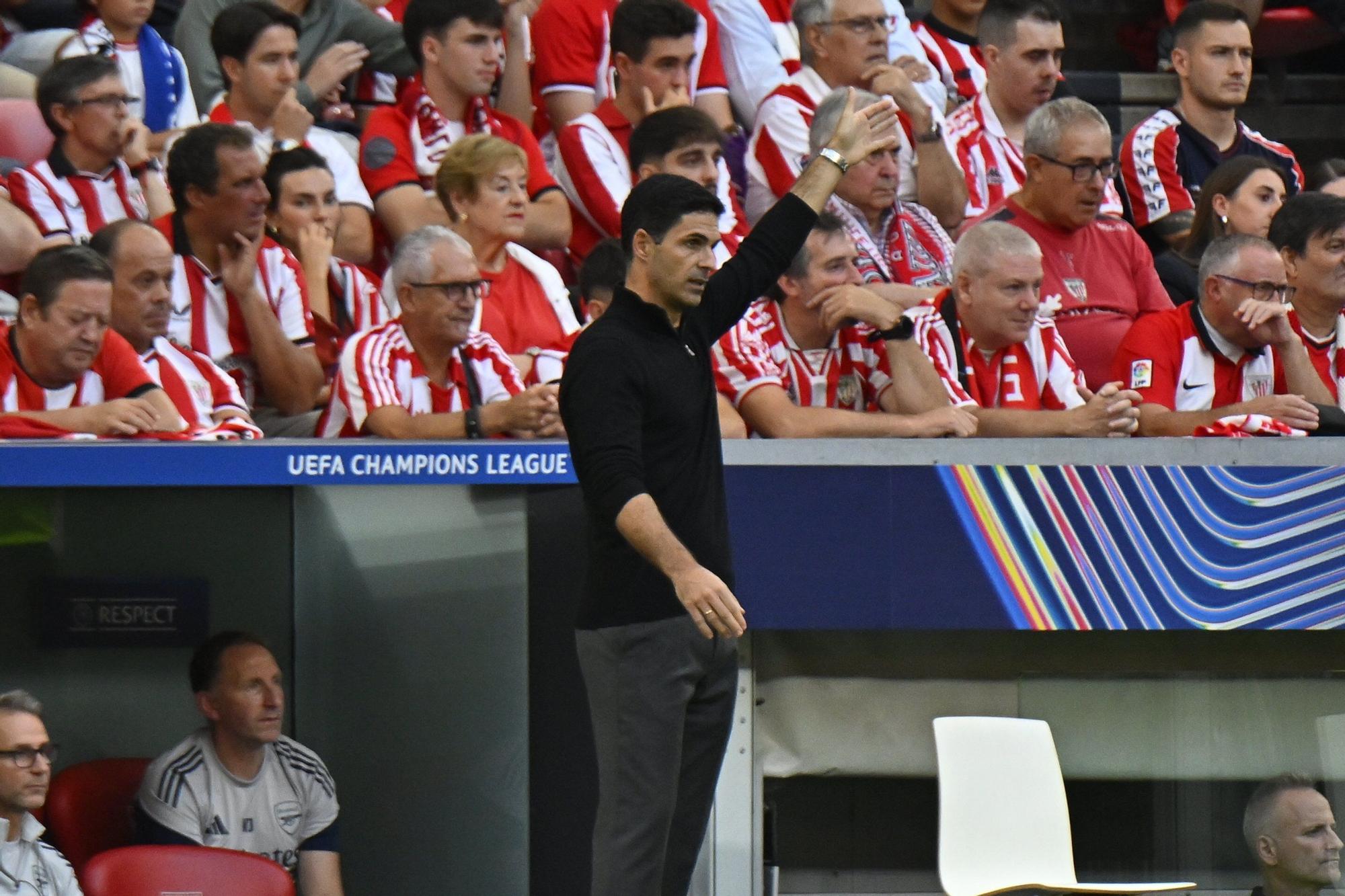 El Athletic-Arsenal, en imágenes