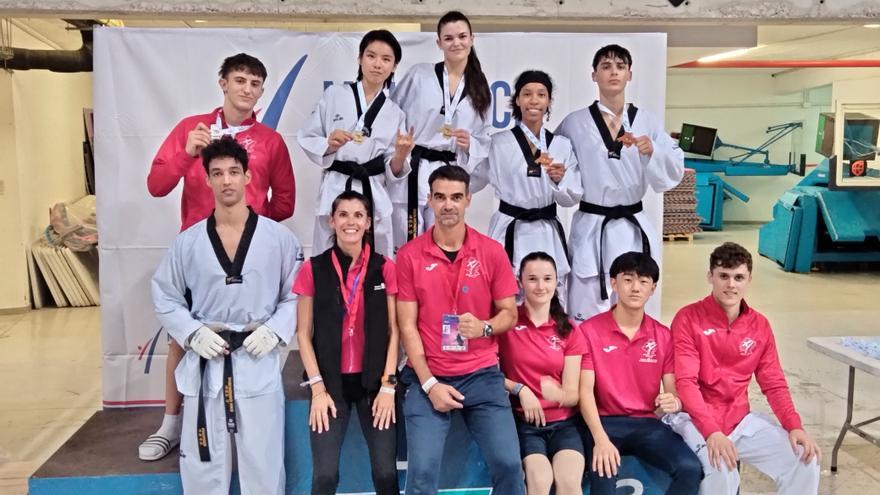 Grandes resultados para Navarra en el open de Mallorca de taekwondo