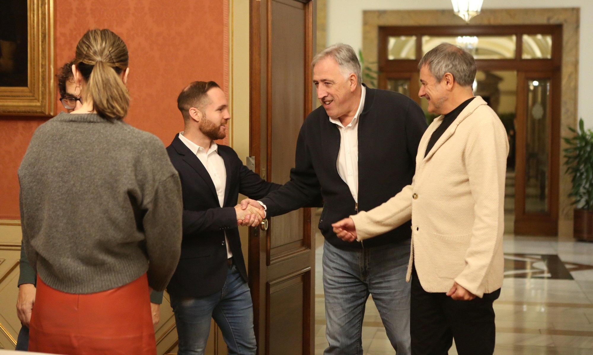 EH Bildu, Geroa Bai y Contigo Zurekin, firman, junto a PSN, el presupuesto de Pamplona 2026