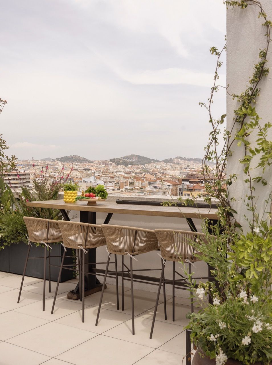 En imágenes:Un espectacular dúplex con vistas en Barcelona