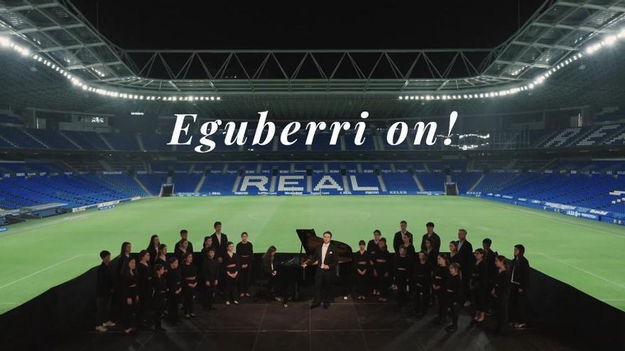 Vídeo: La Real felicita la Navidad con un villancico