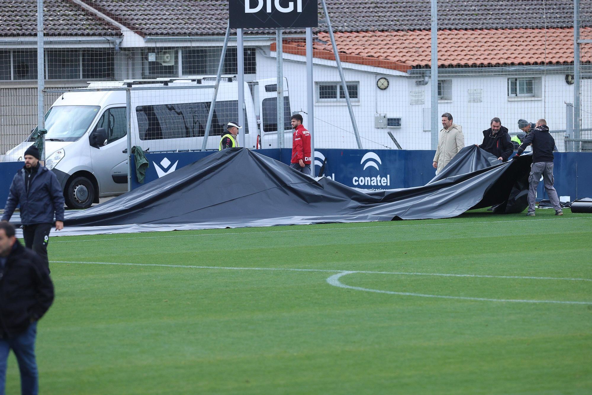 Fotos del entrenamiento de Osasuna (20 de noviembre de 2025)