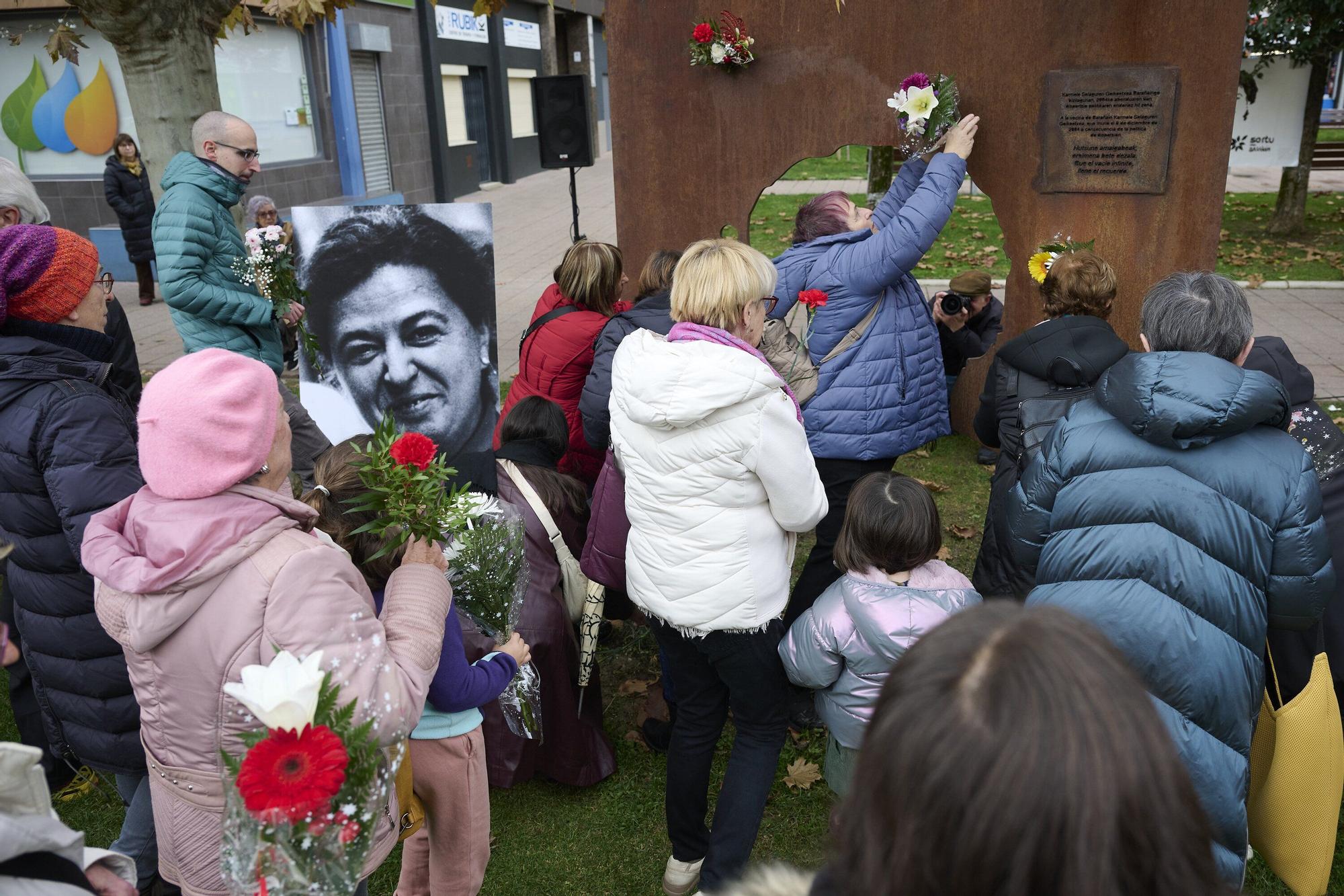 Karmele Solaguren, en el recuerdo 21 años después de su muerte