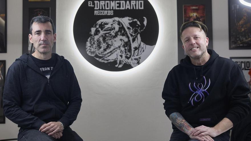 Alen Ayerdi (Ciclonautas) y Kolibrí (Malaputa), que este viernes actúan en la Tótem.