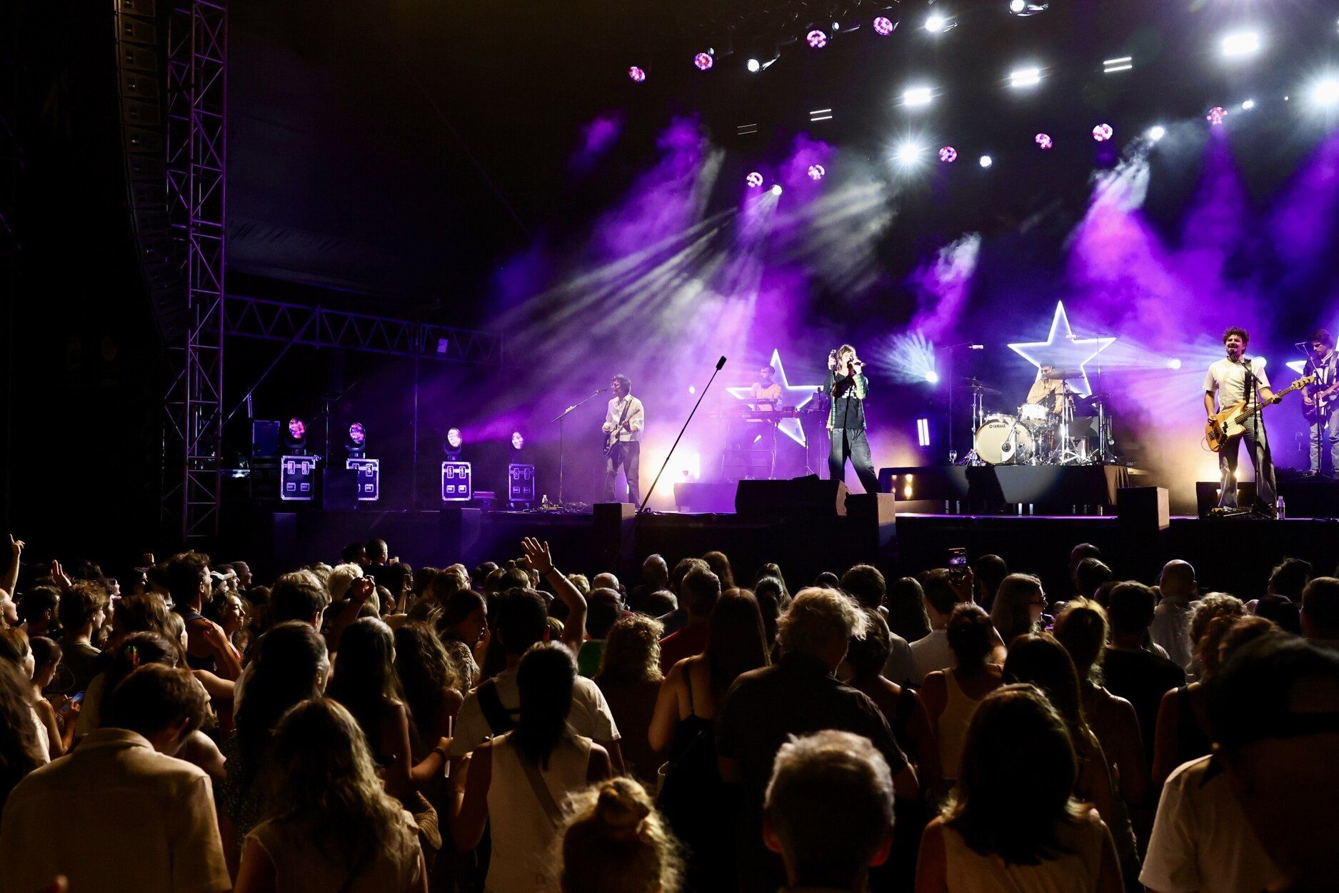 El concierto de Marlon, en imágenes