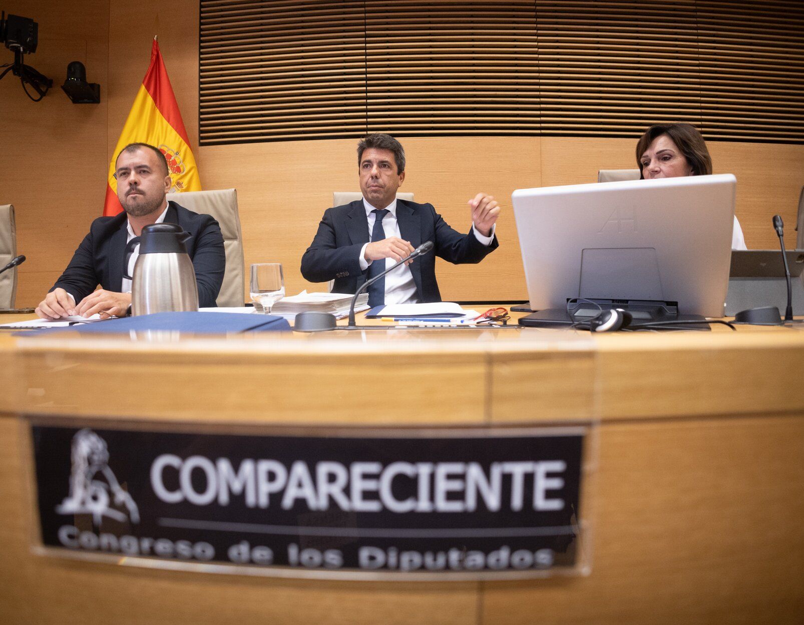 Mazón, ante la comisión de investigación del Congreso por la gestión de la Dana