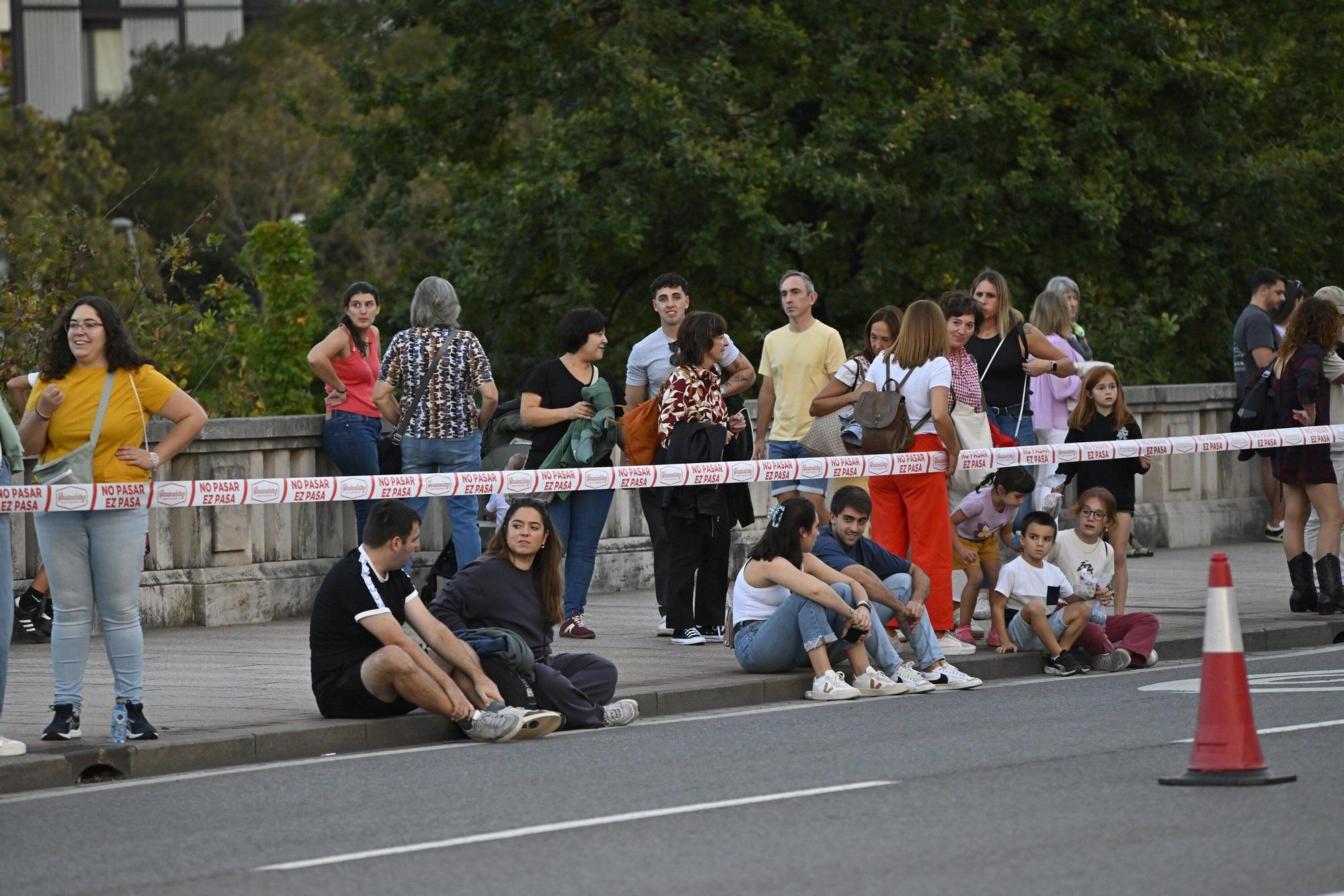 El Bilbao Night Marathon, en imágenes