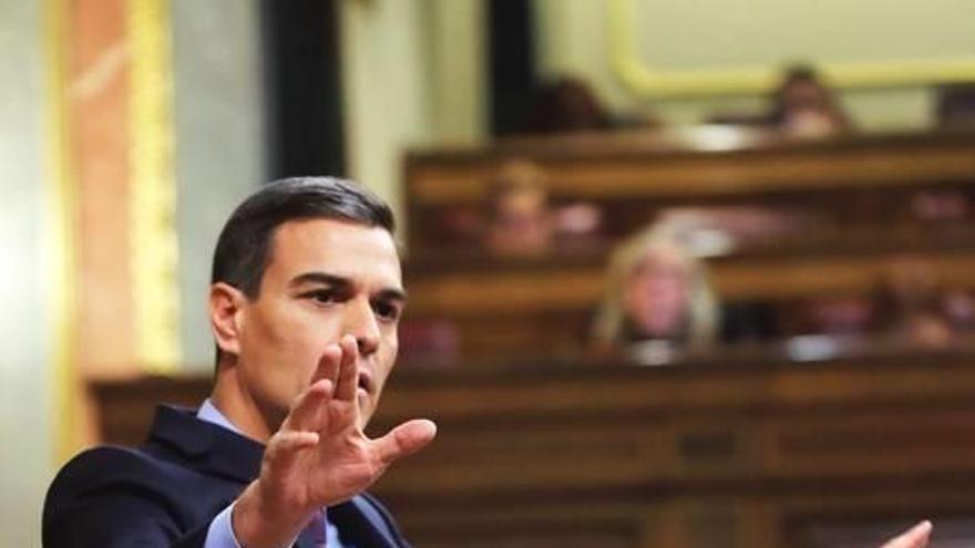 Sánchez no ve motivos para aplicar ahora el 155 que le piden PP y Cs