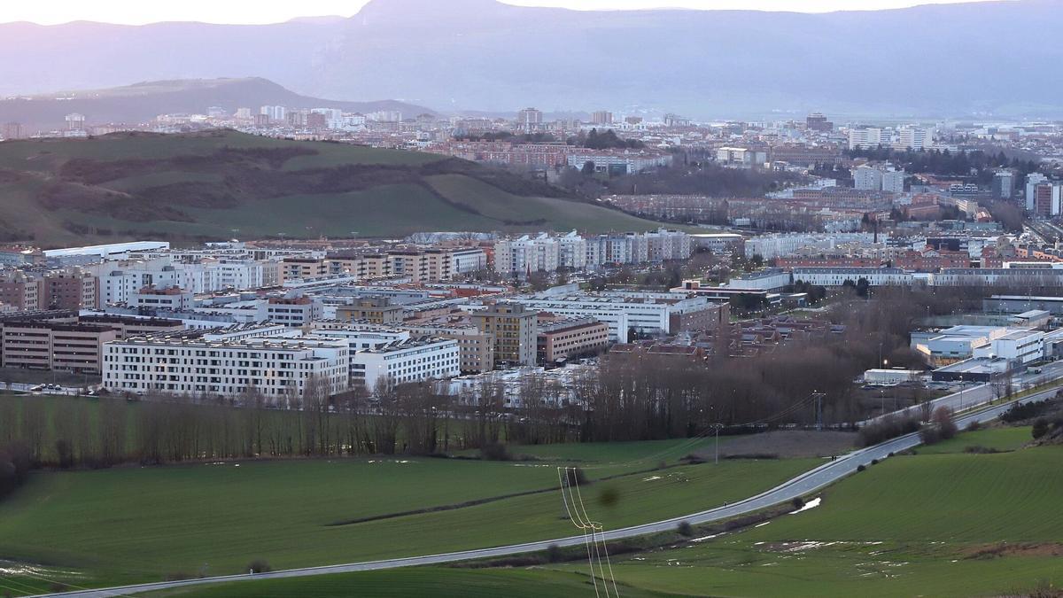 Vista general de Sarriguren.