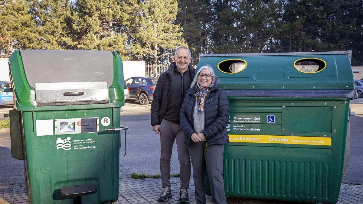 El presidente de la MCP, David Campión, y la presidenta del CERMIN, Mariluz Sanz.