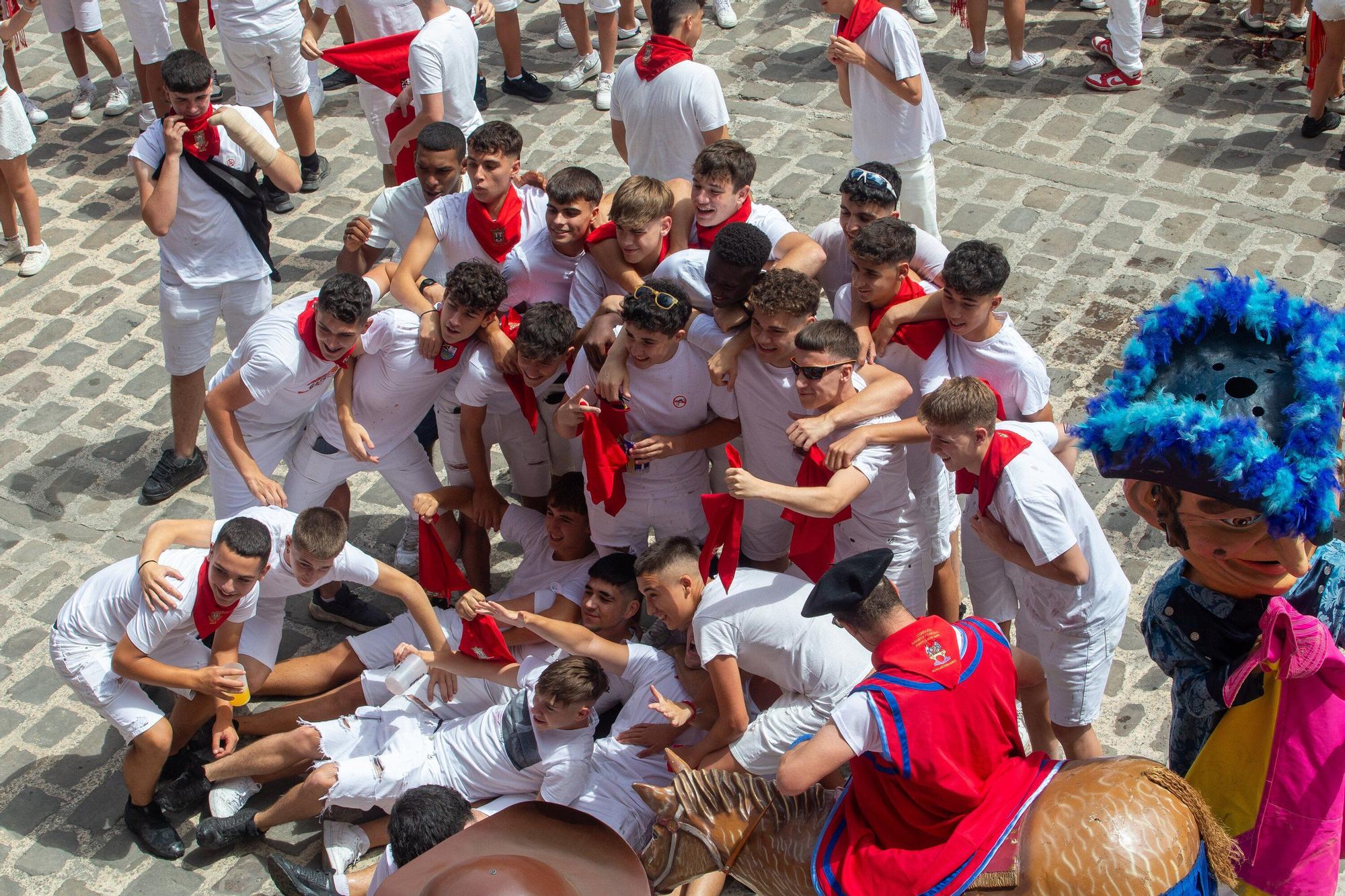 Chupinazo de las fiestas de Puente La Reina / Gares 2025